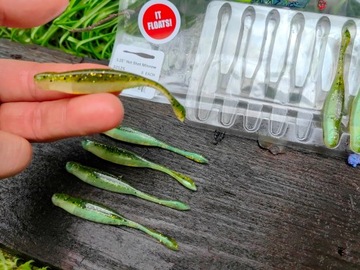 8 szt. PINTAILL X ZONE HOT SHOT MINNOW 8 cm KILLER MADE IN USA NOWOŚĆ NR.1