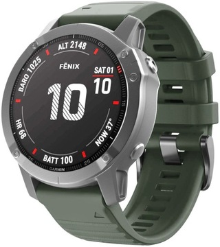 KHAKI Pasek Garmin FENIX 6 PRO QuickFit 22mm