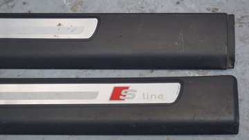 фото thumb №7, Планки накладки порогові audi a6 c6 s-line 4f0853375e комплект p37