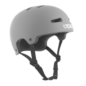 ШЛЕМ TSG EVOLUTION ОДНОЦВЕТНЫЙ АТЛАСНЫЙ УГОЛЬНЫЙ, L/XL