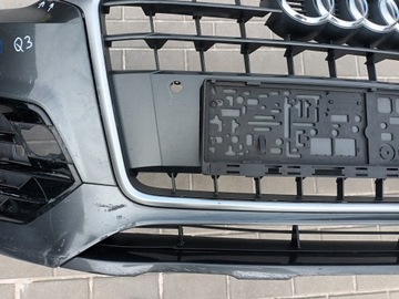 фото thumb №8, Бампер переднє audi q3 i рестайлінг 8u0 перед s-line 15 -18 + решітка радіатора