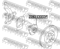 фото thumb №6, Febest 2282-ceedf ступица колеса