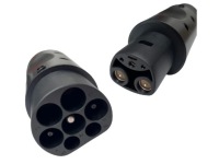 фото thumb №16, Переходник зарядки typ2 32a 8kw ac do tesla вход usa do eu