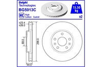 фото thumb №1, Delphi bg5013c диск тормозная