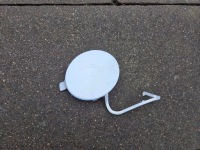 Купить Ford puma ii st mk2 заглушка фаркоп бампера перед l1tb-17a989-b белый, фото thumb