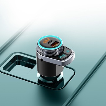 FM-передатчик Feegar Bluetooth QC30 AUX с автопоиском