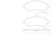 фото thumb №1, A.b.s. тормозные колодки тормозной. fiat scudo 07- перед