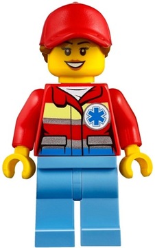 LEGO CITY 60179 Медицинский вертолет-доктор-пилот