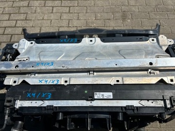фото thumb №9, Bmw x3 g01 lci x4 g02 2.0 дизель pas переднє жалюзі балка радіатор комплект.