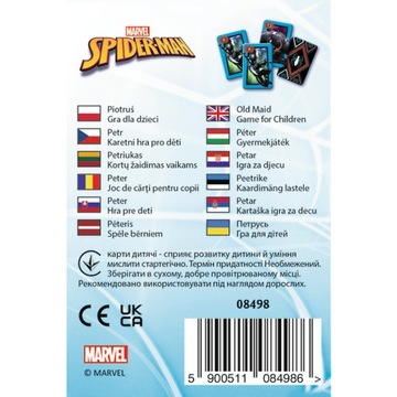Gra Karciana Piotruś SPIDERMAN Marvel Superbohater 4+ Trefl
