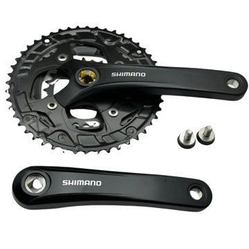 Шатуны SHIMANO 3-скоростные FC-T3010 170 ММ ЧЕРНЫЕ 48/36/26