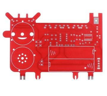 Radio FM 87MHz-108MHz RDA5807 Cyfrowe Czerwona Krówka DIY KIT