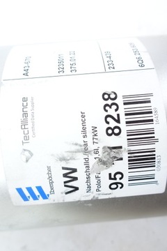 фото thumb №7, Глушник кінцевий fabia ii 1,6 105km 95118238 eberspacher 6q6253609bp