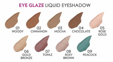 Golden Rose EYE GLAZE Жидкие тени для век 06