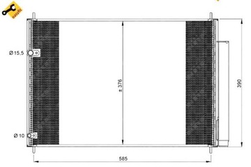 фото thumb №15, Радиаторов кондиционера з осушитель nrf 35839 8845002280