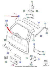 фото thumb №1, Кришка задня ford mondeo mk3 універсал 2002-2007