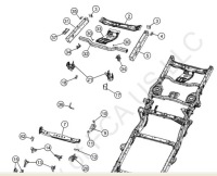 фото thumb №3, Рама балка задняя задняя jeep gladiator 3.6l new mopar