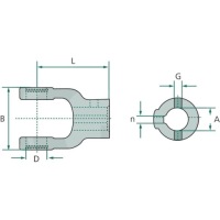 Купить Walterscheid вилка ступица, фото thumb
