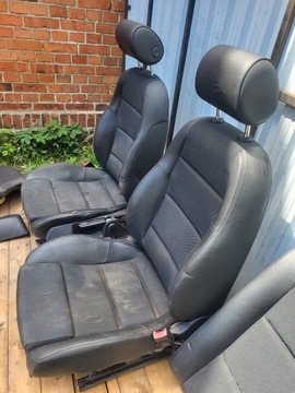 фото thumb №10, Сидіння диван audi a4 b6 speed s line універсал напівшкіра + обшивки