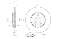 фото thumb №1, Brembo тормозные диски тормозные 2szt. ford maverick ford u
