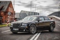 Купити Чорний блиск chrysler 300c lx 2004-2010 передній бампер спойлер lip /, фото thumb