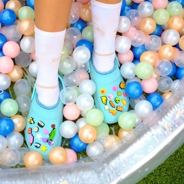 Украшение Jibbitz Crocs с буквой U для обуви и шлепанцев