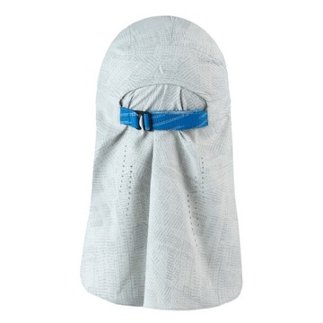 Кепка Buff Sahara с шейным ободом, защита UVP50, серая, S/M