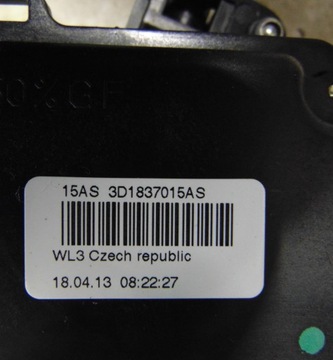 фото thumb №9, Замок дверь левый перед переднее vw touran i рестайлинг 9pin контактов европа