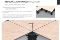 Регулируемые опоры для тарпаера под пластины GRESE MAX HIGH 150-350 мм
