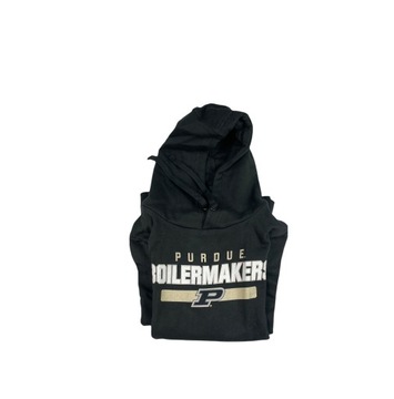 Черная женская толстовка Purdue Boilermakers M