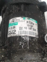 фото thumb №4, Компрессор кондиционера 13297538 opel corsa c 1,3