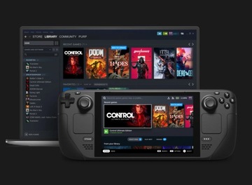 КОНСОЛЬ VALVE STEAM DECK CONSOLE 512 ГБ NVMe + футляр — КОМПЛЕКТ