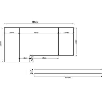 фото thumb №16, Materac do автомобіль для  водія vw multivan t5 t6 plus піна twarda 145x68x8