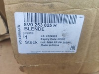 фото thumb №5, Наконечник выхлоп audi rs3 8v чёрная овальная audi оригинальный номер