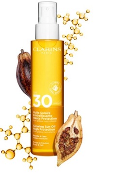 Clarins Солнцезащитное масло для тела и волос Spf 30 150 мл