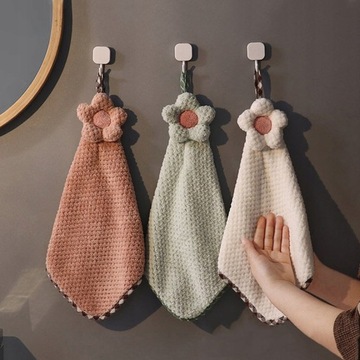 Коралловое быстросохнущее кухонное полотенце 3 секунды.