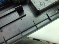 Купить Jaguar xf 2.7d 08r - накладка порог правый  задняя, фото thumb