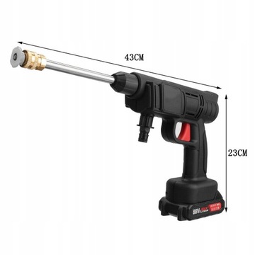MYJKA CIŚNIENIOWA AKUMULATOROWA ZESTAW 1500W +2AKU