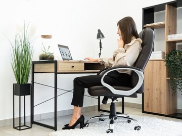 Вращающееся офисное кресло TILT Artnico Iris Office Chair, темно-коричневый