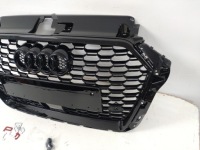 фото thumb №6, Rs3 решітка радіатора audi a3 2017-20 nowa решітка радіатора радіатора full black з pdc acc радар