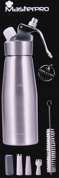 SYFON DO BITEJ ŚMIETANY MASTERPRO 500ml ESPUMA