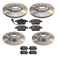 фото thumb №1, Trw гальмівні диски гальмівні колодки p+t vw passat b6 b7 312mm набір -r21