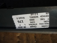 фото thumb №6, Молдинг решітка радіатора хром mercedes w203 cl