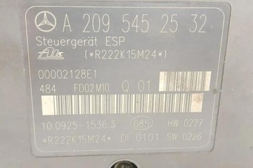 фото thumb №8, Насос abs mercedes-benz clk c209 a2095452532 2.68l дизель 125kw 2004