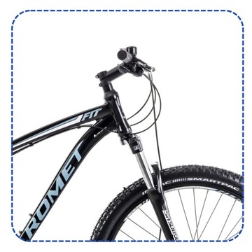MTB ROMET RAMBLER FIT 26 ГОРНЫЙ ВЕЛОСИПЕД SHIMANO ALU С ПОДСВЕТКОЙ СВОБОДНАЯ ПОДСТАВКА