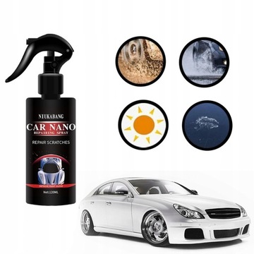 2x Car Nano Repair Spray Wosk Samochodowy 120ml