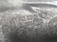 Купить Накладка тепловая коллектор выхлоп w205 рестайлинг  c220 2.2 cdi 651921 a6511420021, фото thumb