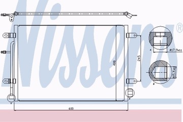 фото thumb №14, Радиаторов кондиционера nissens 94851 8e0260401q