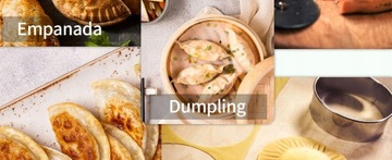 БОЛЬШОЙ НАБОР ДЛЯ ПРИГОТОВЛЕНИЯ ПЕЛЬМЕНЕЙ, НОЖ, ФОРМА