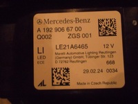 фото thumb №15, Mercedes amg gt 192 w192 c192 фари лампи digital light повний nowe